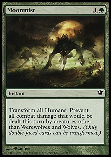 MTG Magic: The Gathering - Moonmist (195) Innistrad ISD : Amazon